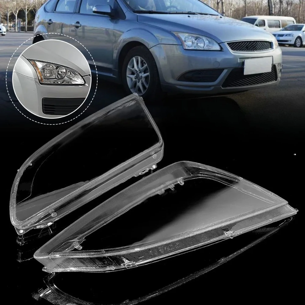 Car Front Headlight Cover Transparent Plastic Headlamp Lampshade Replacement Lamp Cover Shell For Ford Focus 2005 - 2008
Car Front Headlight Cover Transparent Plastic Headlamp Lampshade Replacement Lamp Cover Shell For Ford Focus 2005 - 2008