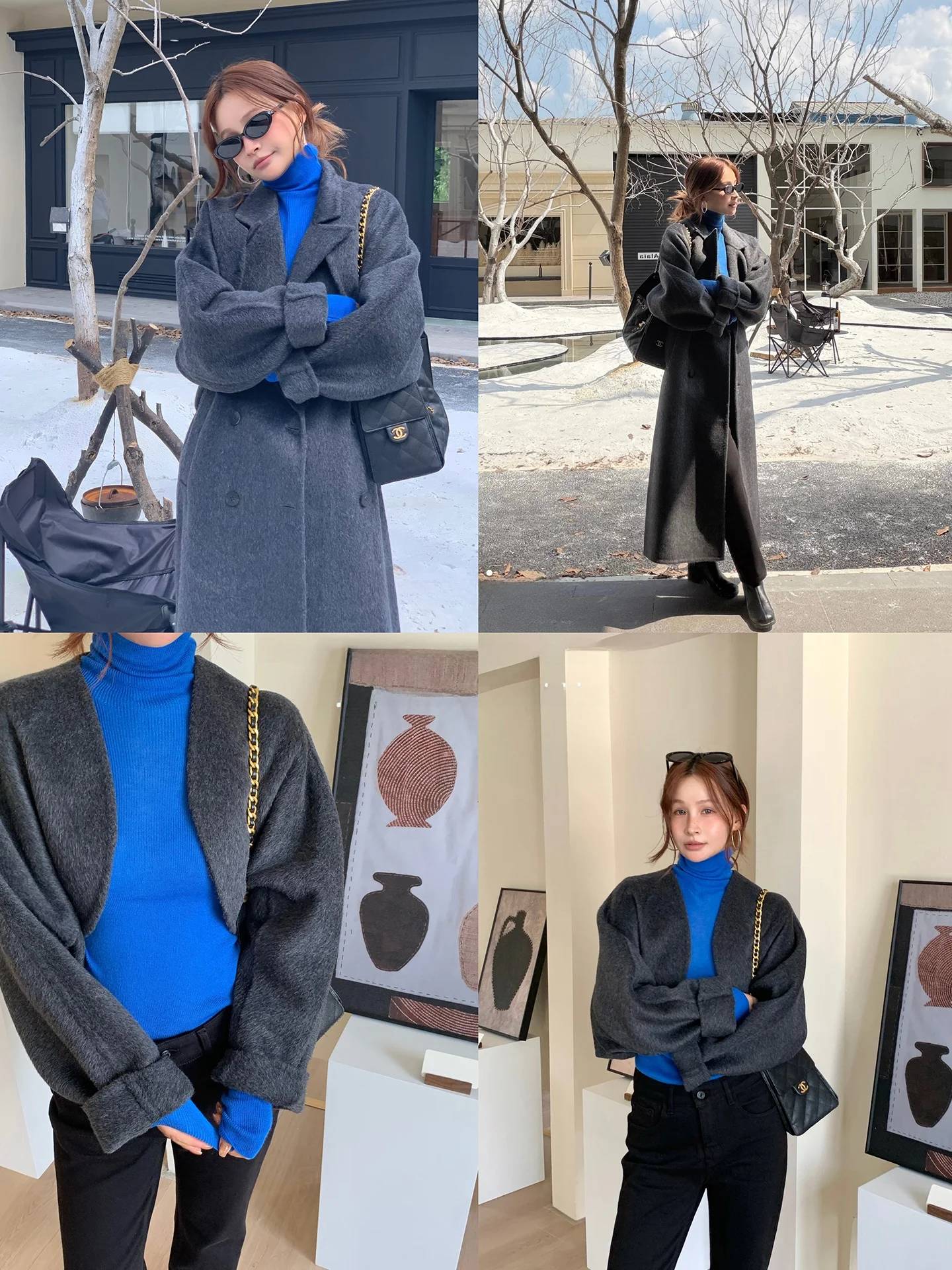BLUETIQUE Handmade Double-sided Woolen Suit Set Women's Fashion Casual Style Autumn Collection Two-piece Ensemble
BLUETIQUE Handmade Double-sided Woolen Suit Set Women's Fashion Casual Style Autumn Collection Two-piece Ensemble