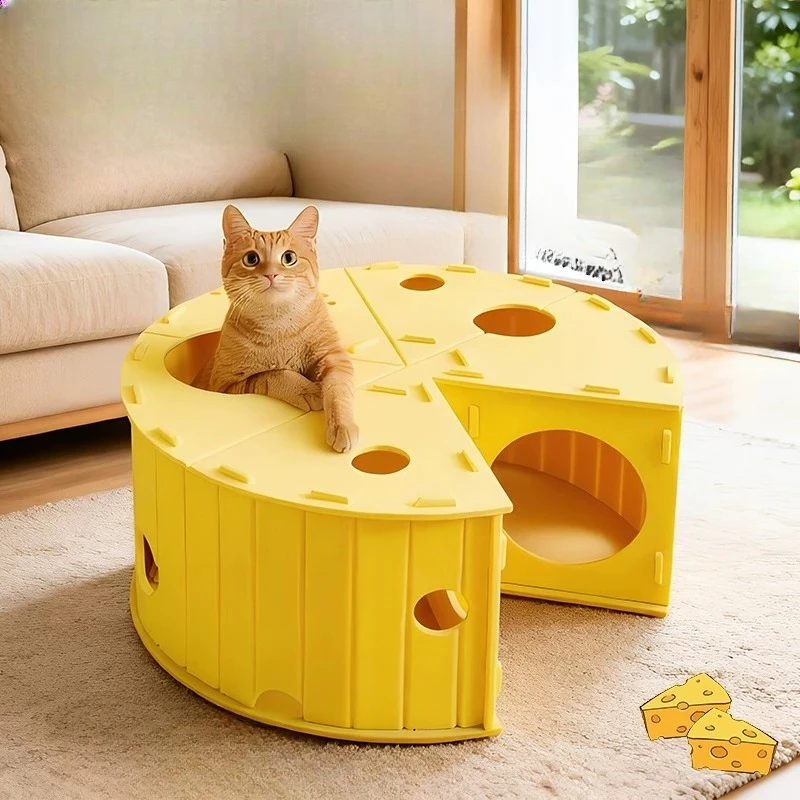 Felt cat tunnel cat nest scratchable and playable four-season universal double-layer cat climbing security sleeping nest
Felt cat tunnel cat nest scratchable and playable four-season universal double-layer cat climbing security sleeping nest