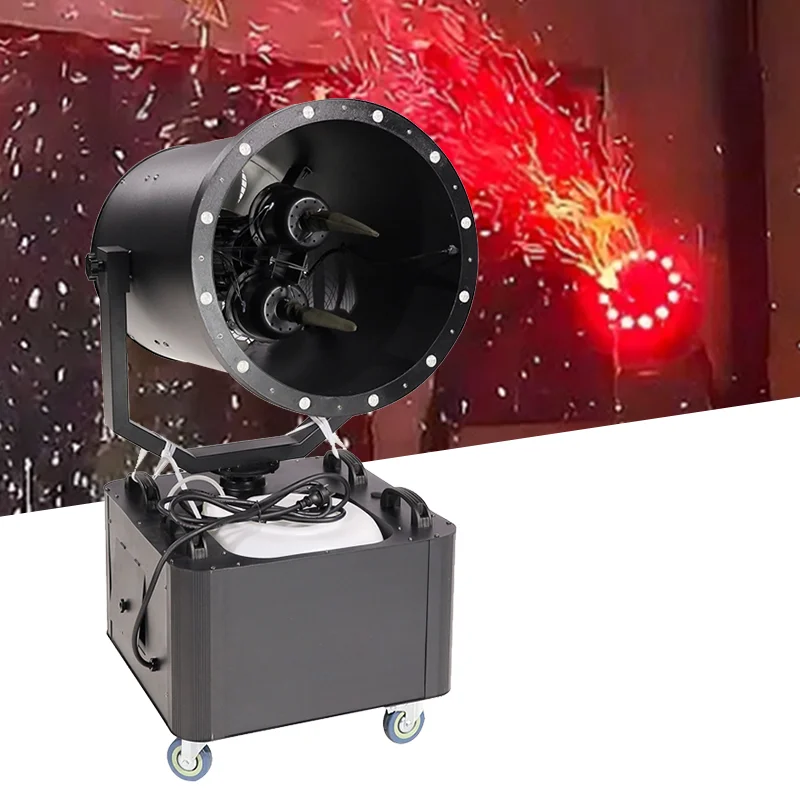 Уличная снегогенерирующая машина 4000 Вт для рождественских елок, с LED-подсветкой, для создания снежных хлопьев
Уличная снегогенерирующая машина 4000 Вт для рождественских елок, с LED-подсветкой, для создания снежных хлопьев