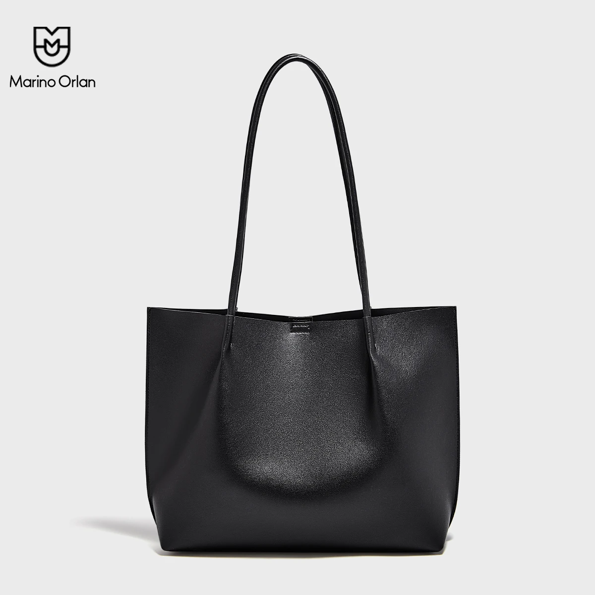 Marino Orlan Soft Leather Tote Bag for Women 2025 New Commuting Shoulder Bag Purse High-end Texture with Lazy Style Large Bag
Marino Orlan Soft Leather Tote Bag for Women 2025 New Commuting Shoulder Bag Purse High-end Texture with Lazy Style Large Bag