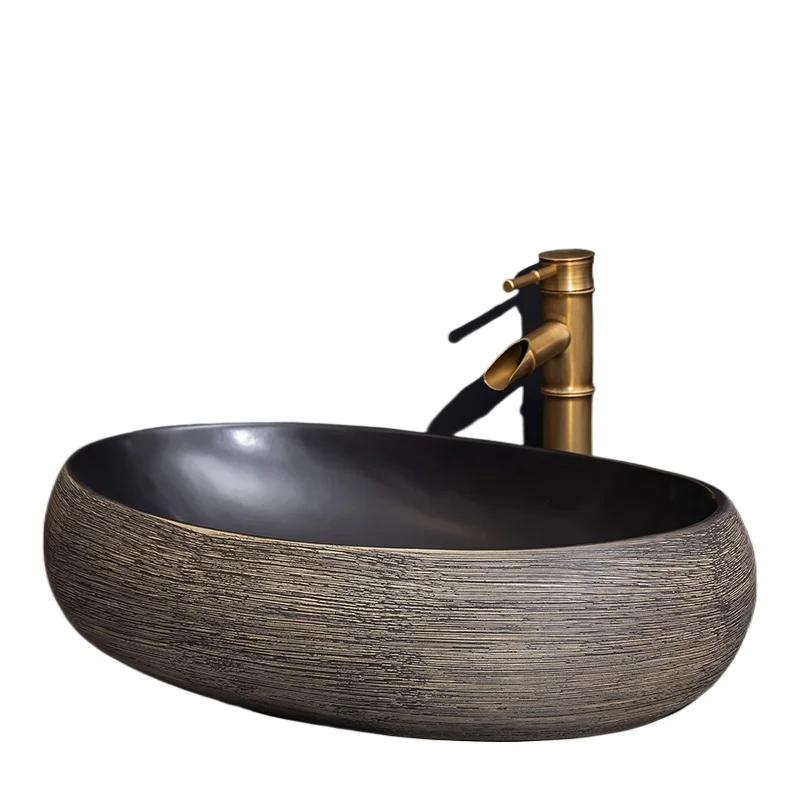 Бытовая раковина для ванной комнаты, раковина для бассейна, керамическая тарелка для балкона
Бытовая раковина для ванной комнаты, раковина для бассейна, керамическая тарелка для балкона