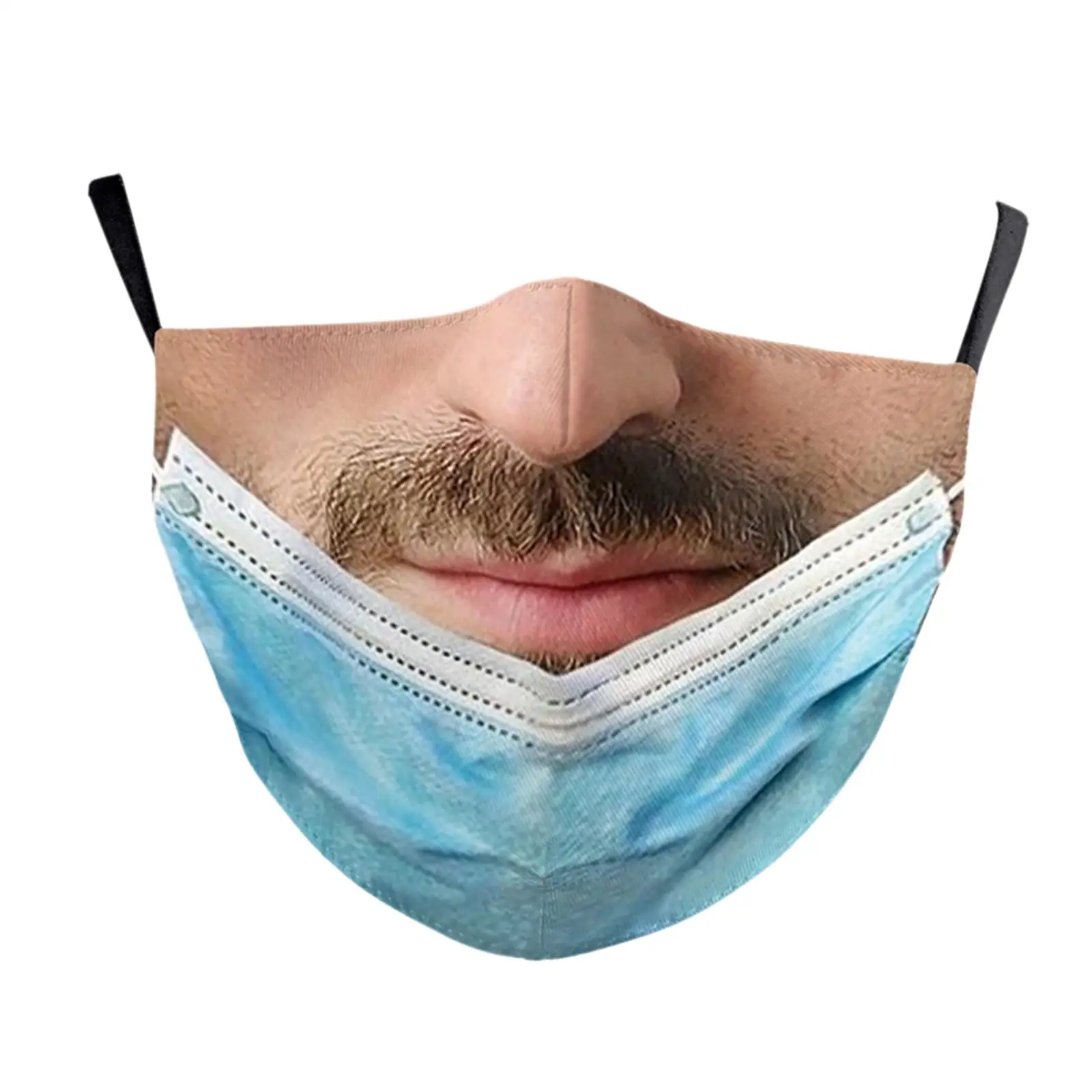 Maskless Mask,Adults Funny Mask,Pulled Down Mouth Covering,Trick Pattern
Maskless Mask,Adults Funny Mask,Pulled Down Mouth Covering,Trick Pattern