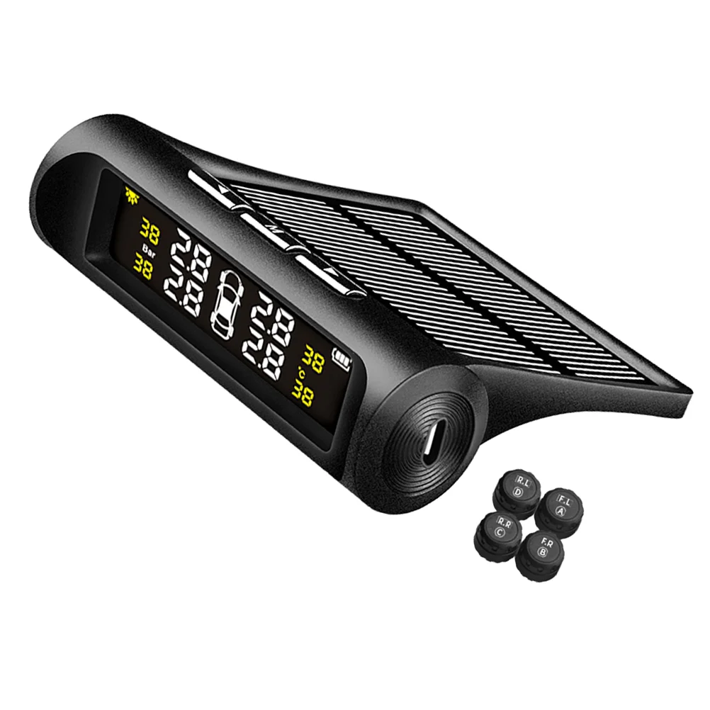 Solar Tire Pressure Monitoring External Sensor Power Universal Car USB Charging High Precision System Abs
Solar Tire Pressure Monitoring External Sensor Power Universal Car USB Charging High Precision System Abs