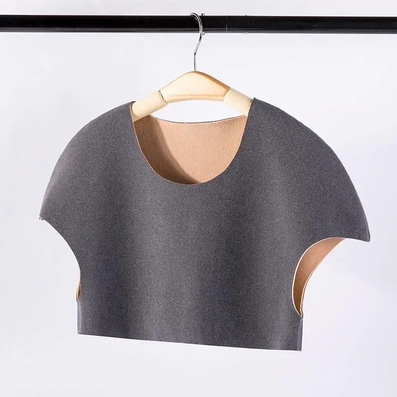 Теплый жилет-накидка для защиты плеч для мужчин среднего и пожилого возраста, из немецкого бархата, маленький жакет для дома и офиса, защита плеч.
Теплый жилет-накидка для защиты плеч для мужчин среднего и пожилого возраста, из немецкого бархата, маленький жакет для дома и офиса, защита плеч.