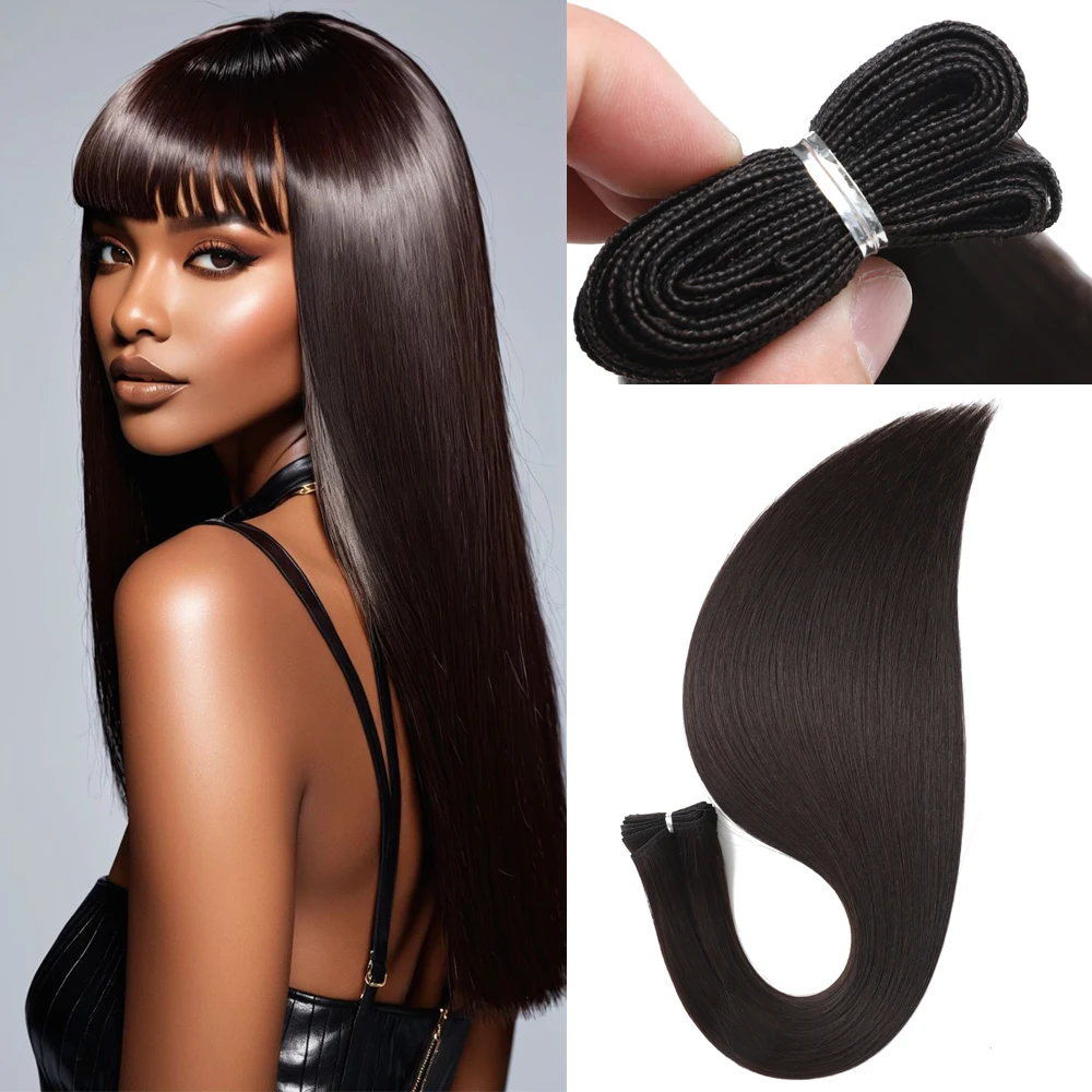 Invisible Genius Synthetic Hair Wefts Extensions 26" Straight Lightweight Thin Seamless 100g/pc for Quick Weave Hair Bundles
Invisible Genius Synthetic Hair Wefts Extensions 26" Straight Lightweight Thin Seamless 100g/pc for Quick Weave Hair Bundles