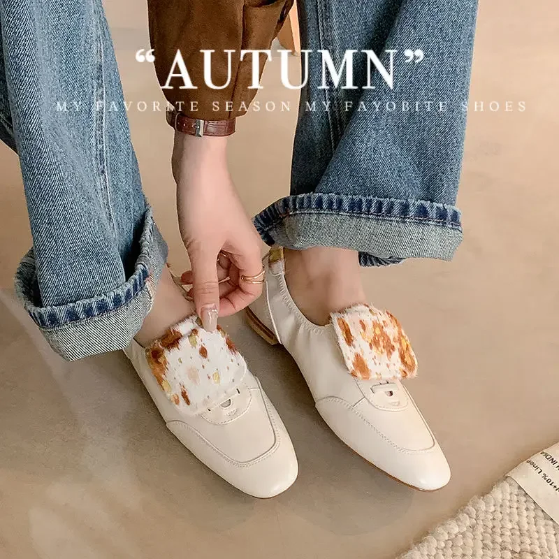 2025 new spring autumn women pumps natural leather 22-25cm cowhide+sheepskin+pigskin Sequins/horsehair Loafers shoes women
2025 new spring autumn women pumps natural leather 22-25cm cowhide+sheepskin+pigskin Sequins/horsehair Loafers shoes women