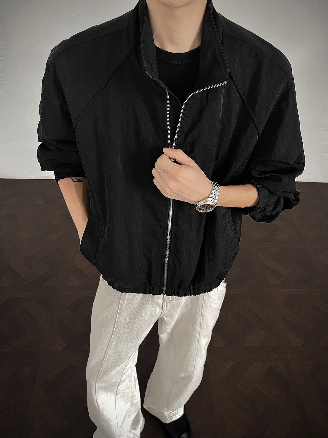 American Sle Cleanfit ort Stand Collar Jaet for Men Trendy Brand High Sensation Haome Flight Workwear Outerwear
American Sle Cleanfit ort Stand Collar Jaet for Men Trendy Brand High Sensation Haome Flight Workwear Outerwear