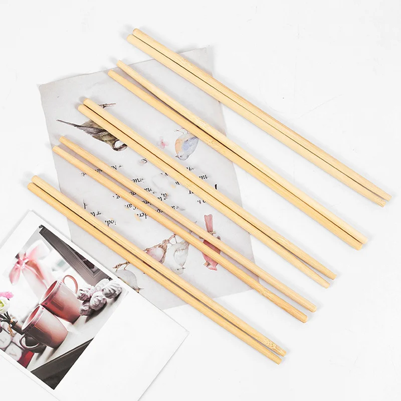 10 Pairs/Set Disposable Bamboo Wooden Chopsticks Individually Packaged Tableware Supplies Travel Portable Flatware Food Stick
10 Pairs/Set Disposable Bamboo Wooden Chopsticks Individually Packaged Tableware Supplies Travel Portable Flatware Food Stick