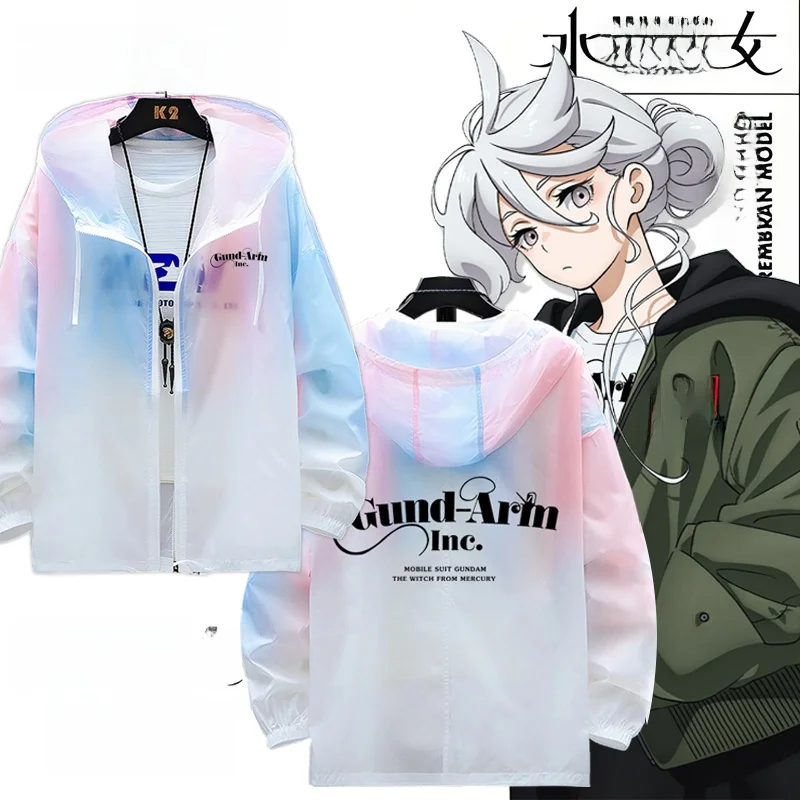 Mobile Suit Mercury Witch Outerwear ex Summer Anti-UV Jaet Loose Fit Polyester Nylon Cosite Fiber Zipper Closure
Mobile Suit Mercury Witch Outerwear ex Summer Anti-UV Jaet Loose Fit Polyester Nylon Cosite Fiber Zipper Closure