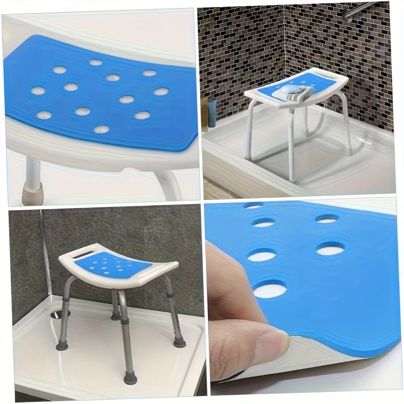 Shower Chair Pad Bath Seat Cushion Anti Skid, Cover Bathroom Tub Transfer Bench, Stickable Waterproof Soft Foam Fit BathH5538
Shower Chair Pad Bath Seat Cushion Anti Skid, Cover Bathroom Tub Transfer Bench, Stickable Waterproof Soft Foam Fit BathH5538