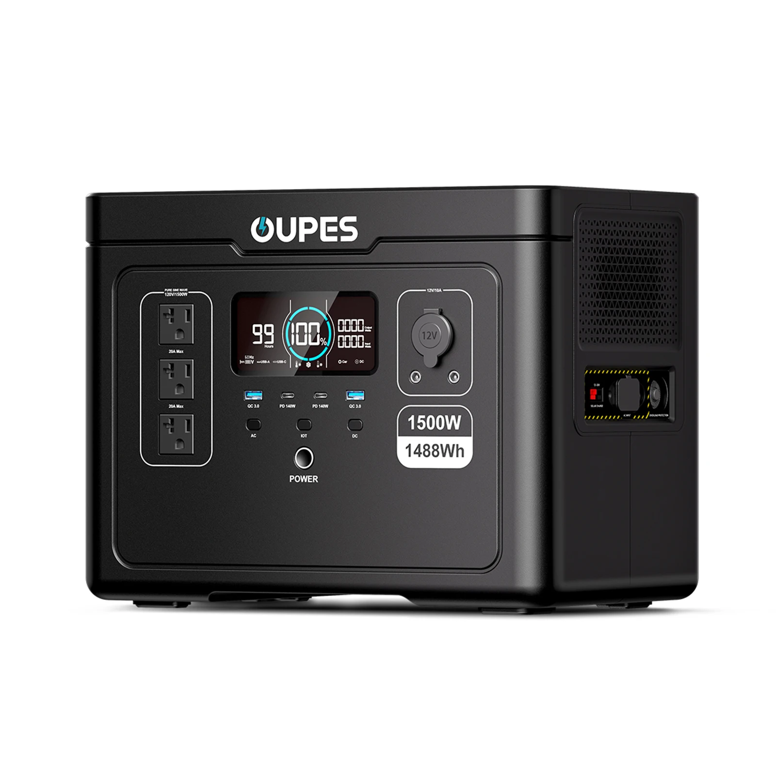 OUPES 1500 Вт/1488 Втч Exodus 1500 Портативная электростанция Солнечный генератор LiFePO4 Батарея Кемпинг Открытый
OUPES 1500 Вт/1488 Втч Exodus 1500 Портативная электростанция Солнечный генератор LiFePO4 Батарея Кемпинг Открытый