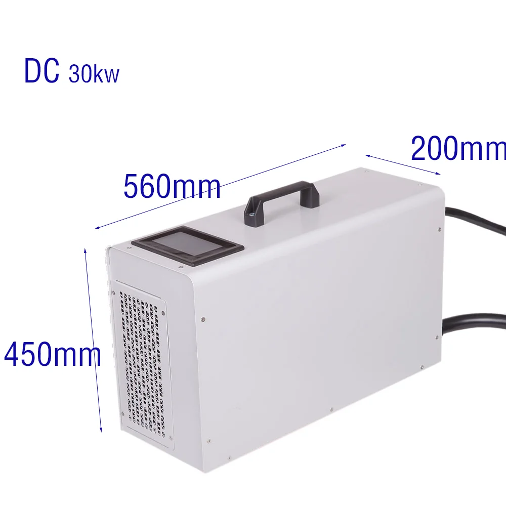 New Mobile EV Charger DC 20/30KW CCS2 Electric Vehicle Charging Station 4.3-inch Touch Screen One-Click Charging for Home Fast
New Mobile EV Charger DC 20/30KW CCS2 Electric Vehicle Charging Station 4.3-inch Touch Screen One-Click Charging for Home Fast
