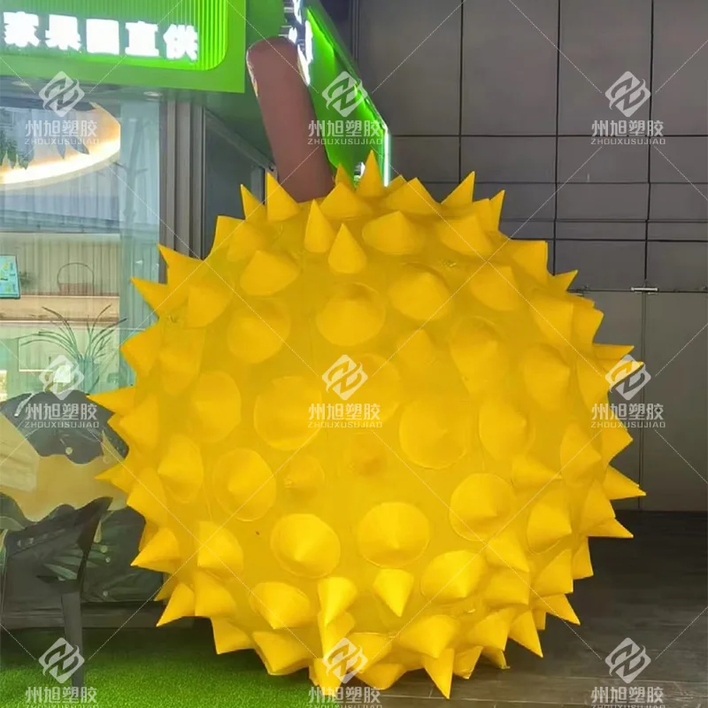 Fruit Promotion Inflatable Durian Customized Advertising Durian Cartoon Inflatable Fruit
Fruit Promotion Inflatable Durian Customized Advertising Durian Cartoon Inflatable Fruit
