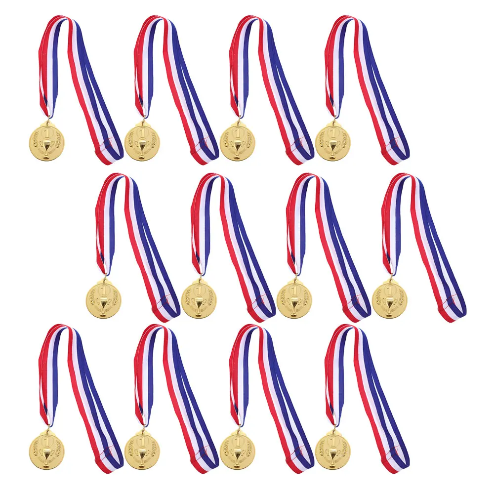 12 Pcs Metal Medal Gold Medals Large Winner Gymnastics School for Awards High Quality Child
12 Pcs Metal Medal Gold Medals Large Winner Gymnastics School for Awards High Quality Child
