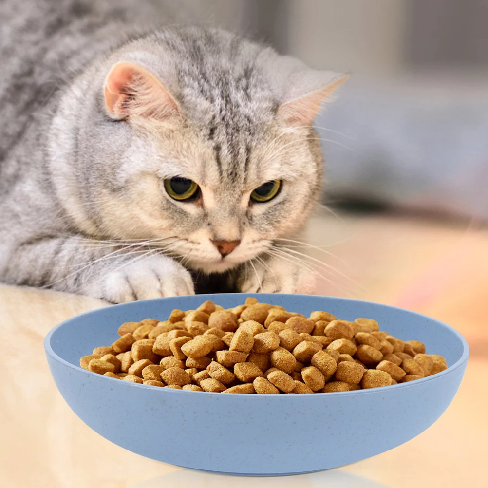 12pcs Bowl Shallow Small Kitten Feeder Non-Slip Pet Dish Round Wheat Straw Sturdy Plate Short Leg Breed Comfort Feeding
12pcs Bowl Shallow Small Kitten Feeder Non-Slip Pet Dish Round Wheat Straw Sturdy Plate Short Leg Breed Comfort Feeding