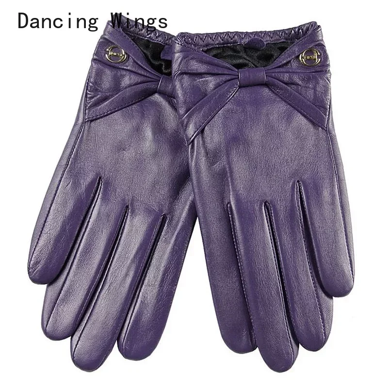 Winter Autumn Korean Fashion Bow Women's Soft Leather Sheepskin Women's Warm Gloves
Winter Autumn Korean Fashion Bow Women's Soft Leather Sheepskin Women's Warm Gloves