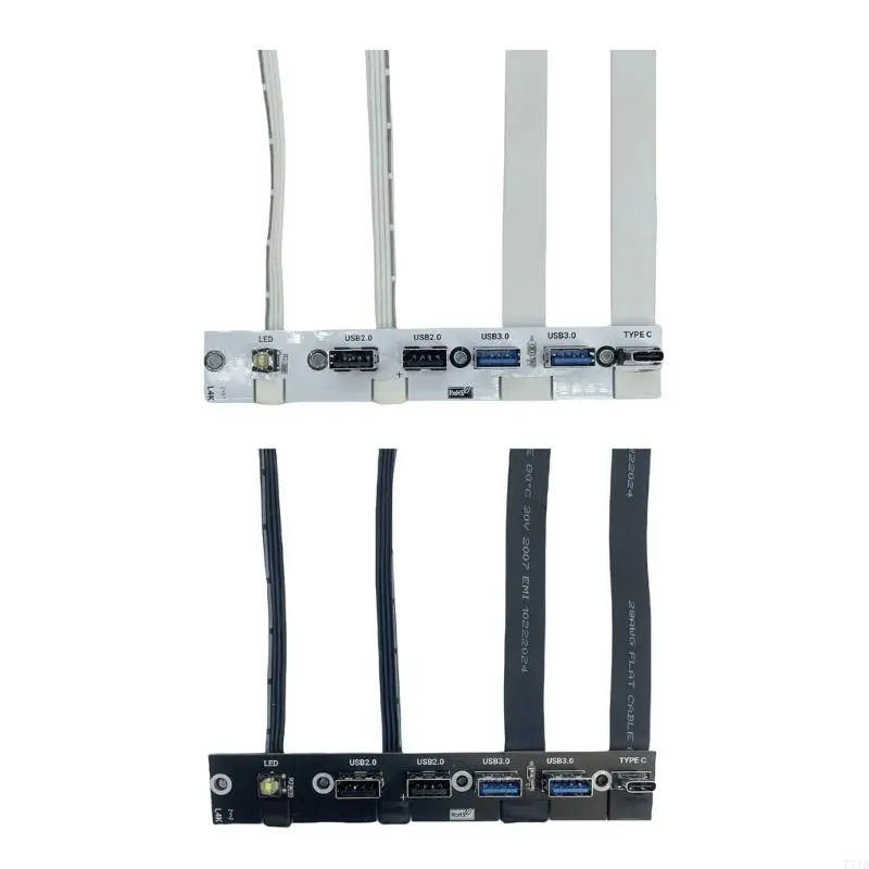 77JD USB3.0 Фронтальная панель Панель 2 порт USB3.0 2 Порт USB2.0 Тип C 20G Светодиодные выключатели
77JD USB3.0 Фронтальная панель Панель 2 порт USB3.0 2 Порт USB2.0 Тип C 20G Светодиодные выключатели