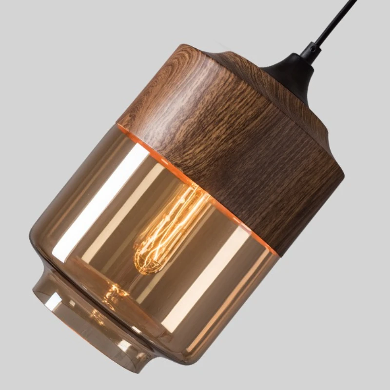 Modern LED Glass Pendant Lights Fixtures Nordic Creative Wood Art Bedroom Dinning Living Room Light Wood Color Hanging Lamps
Modern LED Glass Pendant Lights Fixtures Nordic Creative Wood Art Bedroom Dinning Living Room Light Wood Color Hanging Lamps
