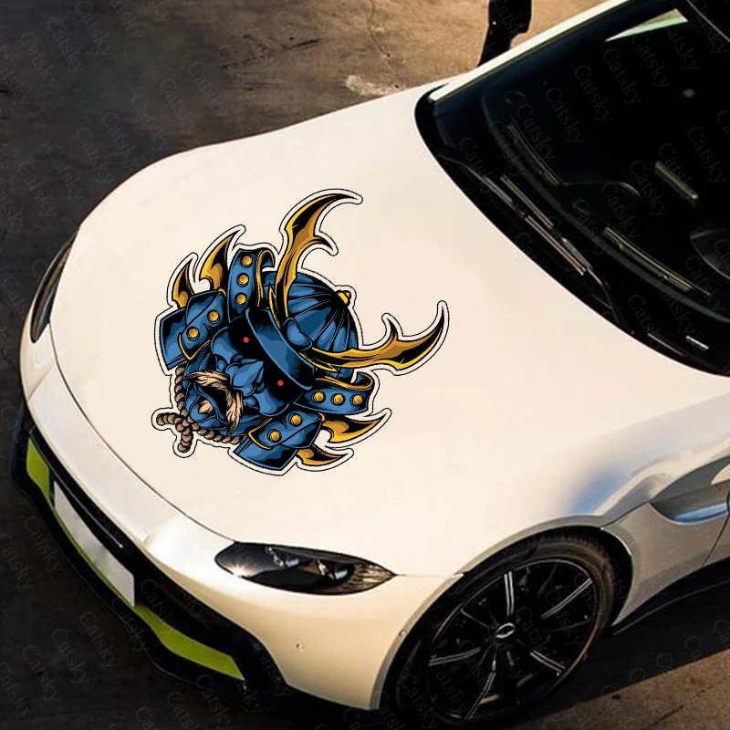 masked samurai Car stickers hood modification accessories packaging decals PVC custom side graphic stickers decals
masked samurai Car stickers hood modification accessories packaging decals PVC custom side graphic stickers decals