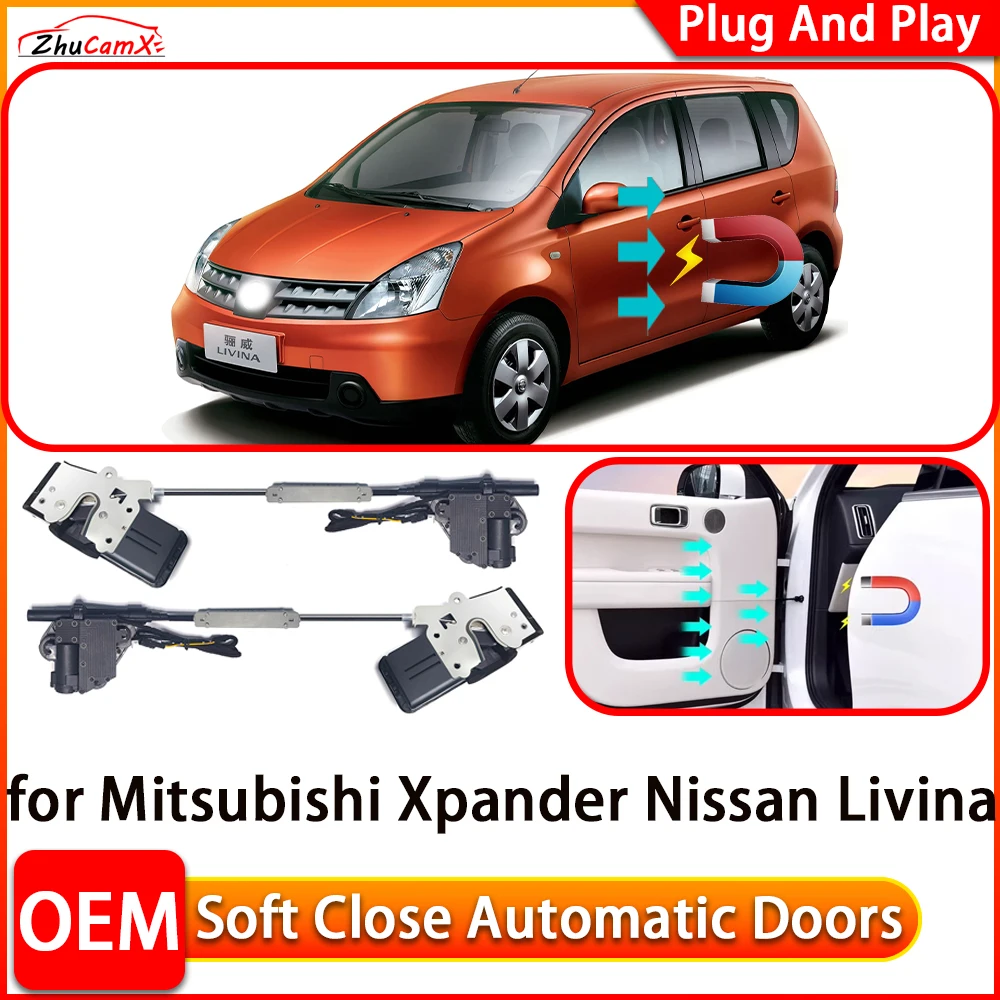 ZhuCamX for Mitsubishi Xpander Nissan Livina Automatic Electric Soft Close Door Closer Power Closing Door Comfort Closing System
ZhuCamX for Mitsubishi Xpander Nissan Livina Automatic Electric Soft Close Door Closer Power Closing Door Comfort Closing System