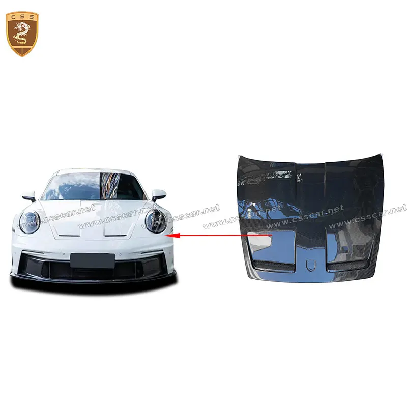 Car Front Engine Hood Vent Cover For Porsche 911 992 Modified GT3 Carbon Fiber Hood Engine Bonnet Protective Accessories
Car Front Engine Hood Vent Cover For Porsche 911 992 Modified GT3 Carbon Fiber Hood Engine Bonnet Protective Accessories