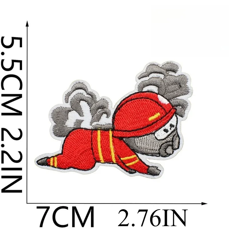 Fire Awareness Education Embroidery Cloth Sticker Fire Truck Cute Firefighter Alarm Computer Embroidery Chapter Boy
Fire Awareness Education Embroidery Cloth Sticker Fire Truck Cute Firefighter Alarm Computer Embroidery Chapter Boy