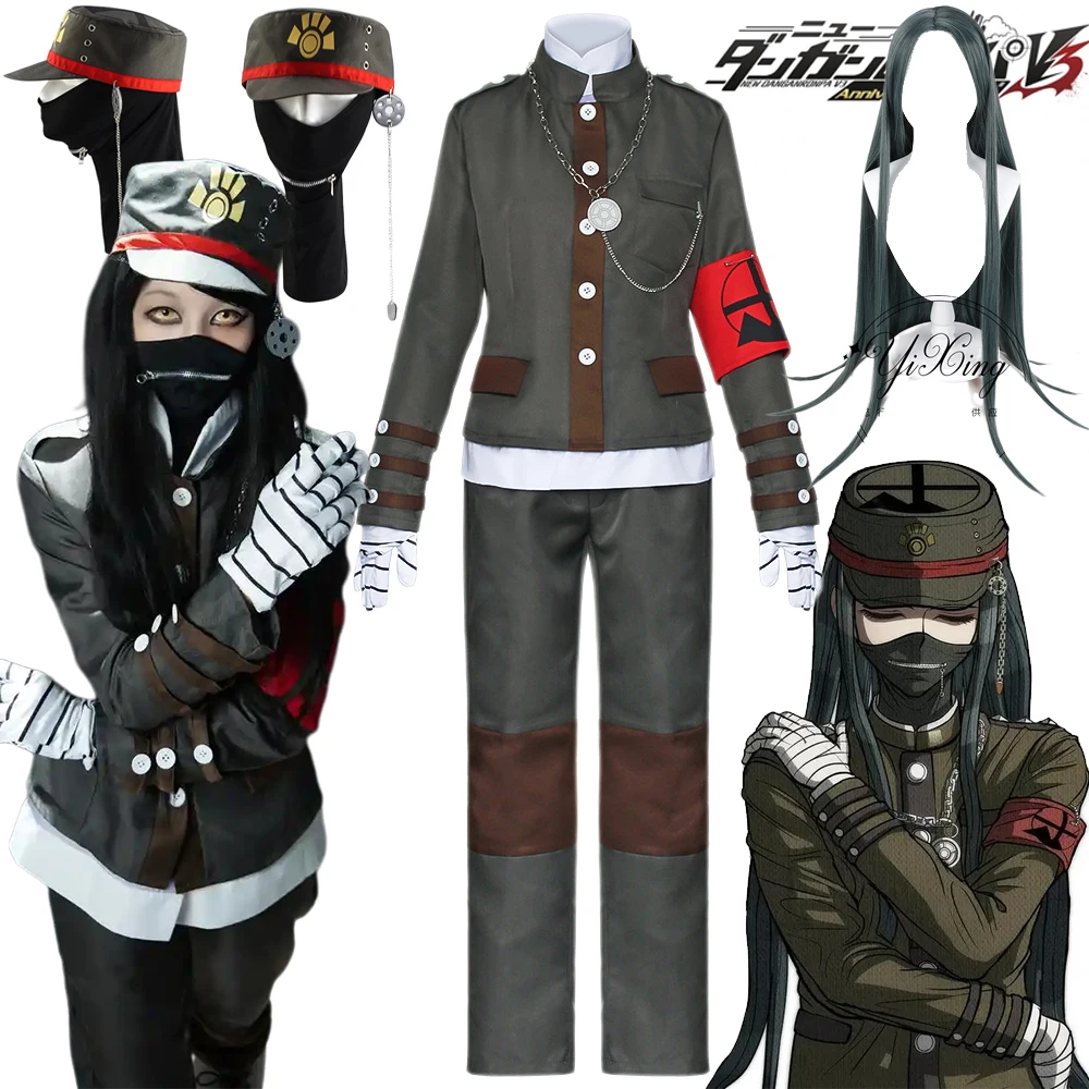 Костюм для косплея Danganronpa Корекиё Шингуджи, парик Шингуджи, армейская зеленая кепка, полный комплект, костюм для Хэллоуина и карнавала, женский косплей-костюм
Костюм для косплея Danganronpa Корекиё Шингуджи, парик Шингуджи, армейская зеленая кепка, полный комплект, костюм для Хэллоуина и карнавала, женский косплей-костюм