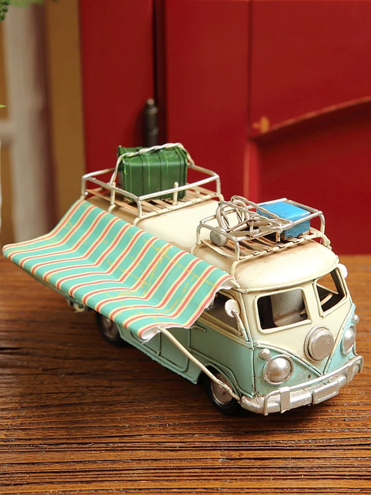 Retro Home Decor Bus Model Carriage Living Room TV Cabinet Decorations Restaurant Tabletop Ornaments Handmade Iron Artifacts
Retro Home Decor Bus Model Carriage Living Room TV Cabinet Decorations Restaurant Tabletop Ornaments Handmade Iron Artifacts