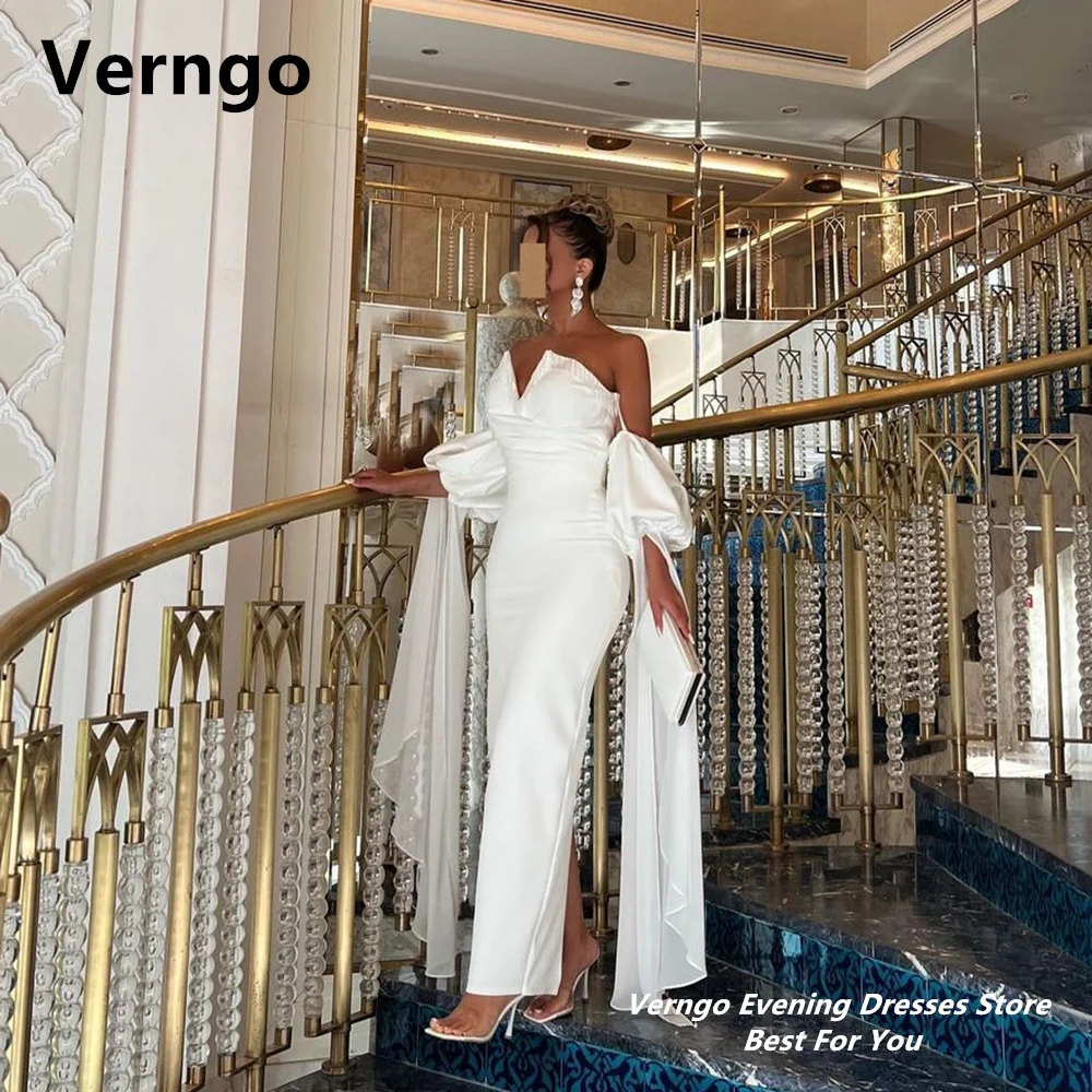 Атласное платье-Русалка Verngo, с открытыми плечами, короткими рукавами-фонариками, V-образным вырезом, плиссированное, на молнии, для выпускного вечера, с Боковым Разрезом, простое длинное вечернее платье
Атласное платье-Русалка Verngo, с открытыми плечами, короткими рукавами-фонариками, V-образным вырезом, плиссированное, на молнии, для выпускного вечера, с Боковым Разрезом, простое длинное вечернее платье