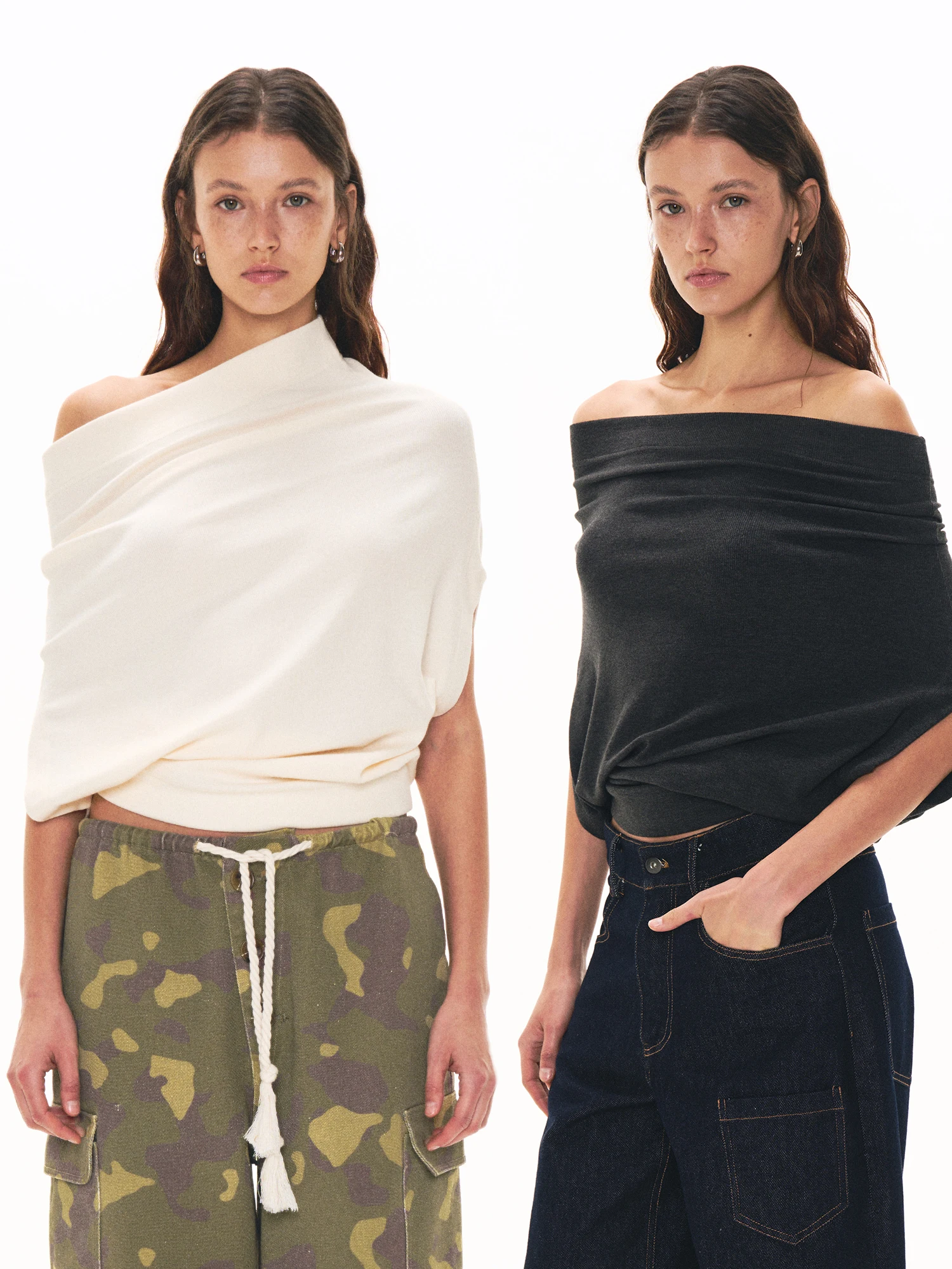 Alkaidy Casual Loose Fit Short Sleeve Knitted Top One Shoulder Design Elastic Band High Waist Cotton Blend Polyester Spring L...
Alkaidy Casual Loose Fit Short Sleeve Knitted Top One Shoulder Design Elastic Band High Waist Cotton Blend Polyester Spring L...