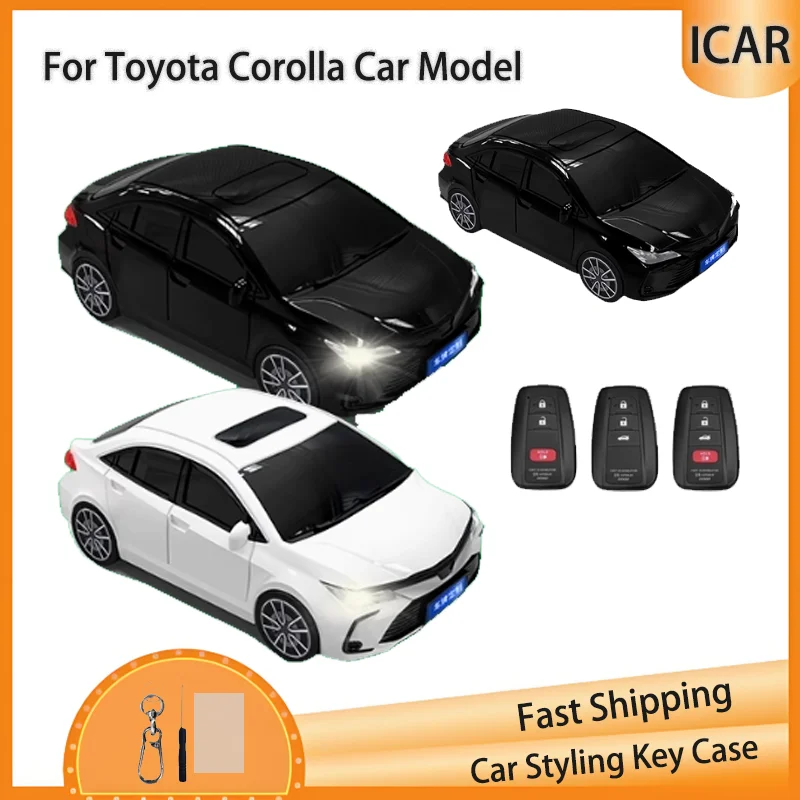 Creative Key Case for Toyota Corolla Car Model 2 3 Button for C-HR CHR Prius RAV 4 Camry Remote Smart Car Key Cover Fob Keychain
Creative Key Case for Toyota Corolla Car Model 2 3 Button for C-HR CHR Prius RAV 4 Camry Remote Smart Car Key Cover Fob Keychain