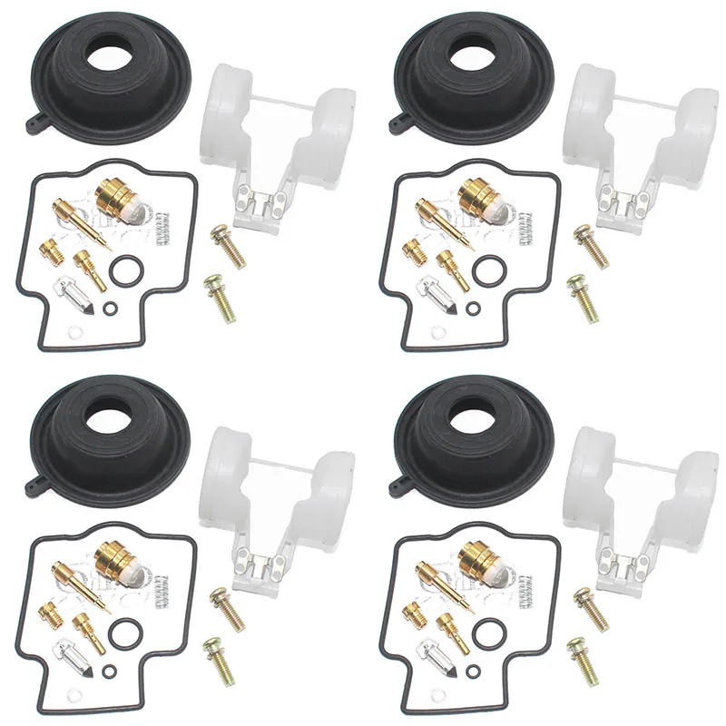 4 SET for ZXR250 1991-1995 1999 ZX250C ZX250 ZXR250R ZXR 250 Motorcycle carburetor repair kit Floating needle seat diaphragm
4 SET for ZXR250 1991-1995 1999 ZX250C ZX250 ZXR250R ZXR 250 Motorcycle carburetor repair kit Floating needle seat diaphragm