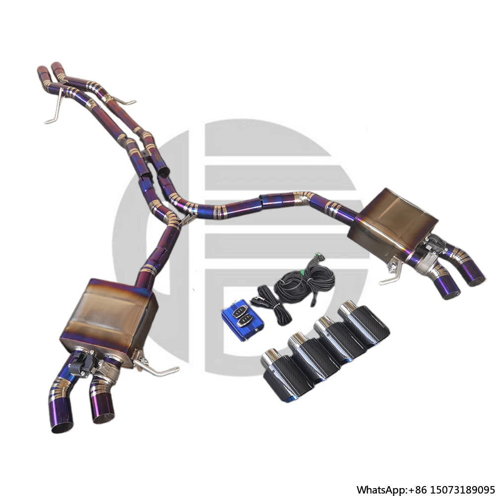 High-Performance Titanium Alloy Valvetronic Cat-Back Exhaust System Racing Muffler for 3.0 3.6 Sport
High-Performance Titanium Alloy Valvetronic Cat-Back Exhaust System Racing Muffler for 3.0 3.6 Sport