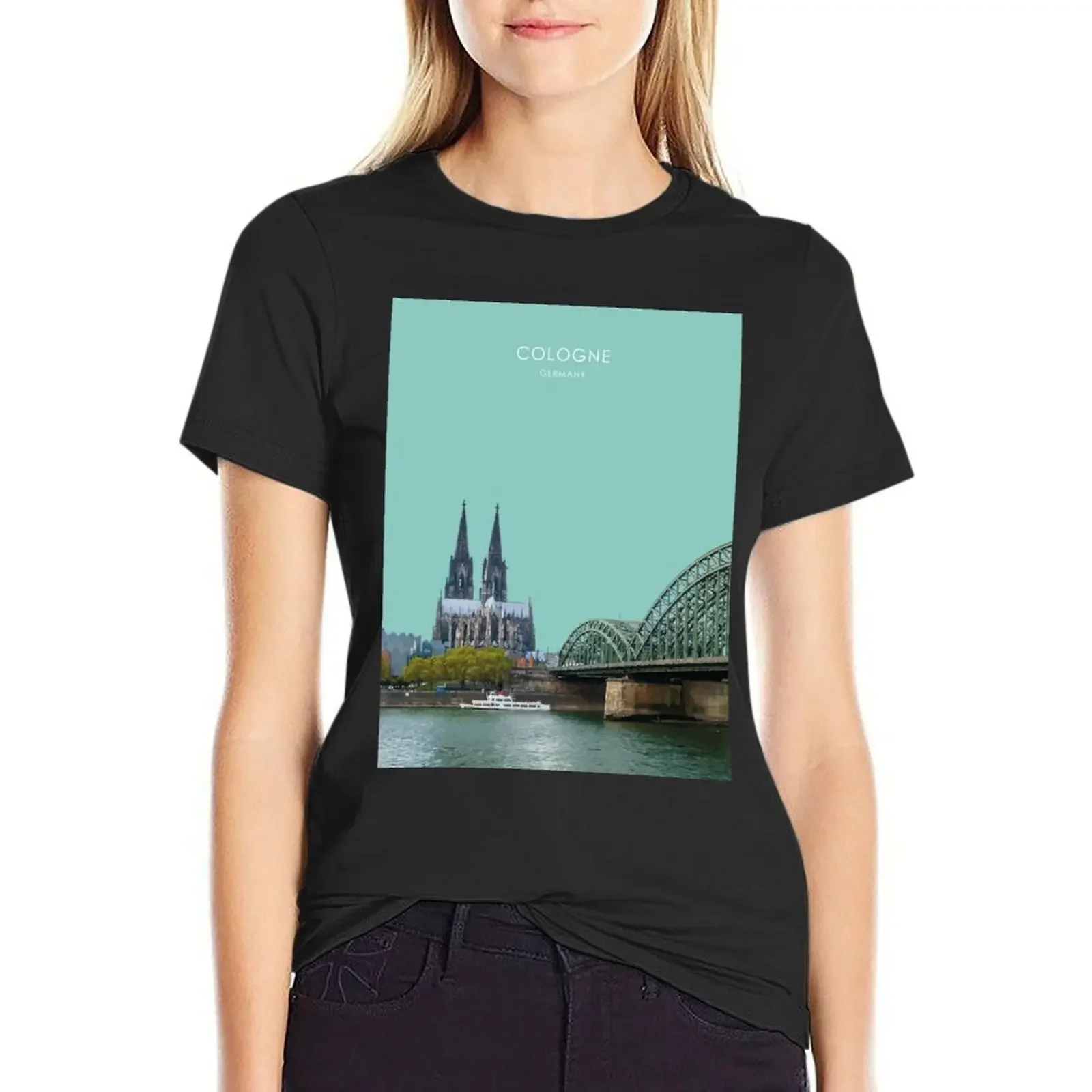 Cologne, Germany Travel Artwork T-Shirt summer tops vintage plus sizes luxury designer clothing Women
Cologne, Germany Travel Artwork T-Shirt summer tops vintage plus sizes luxury designer clothing Women