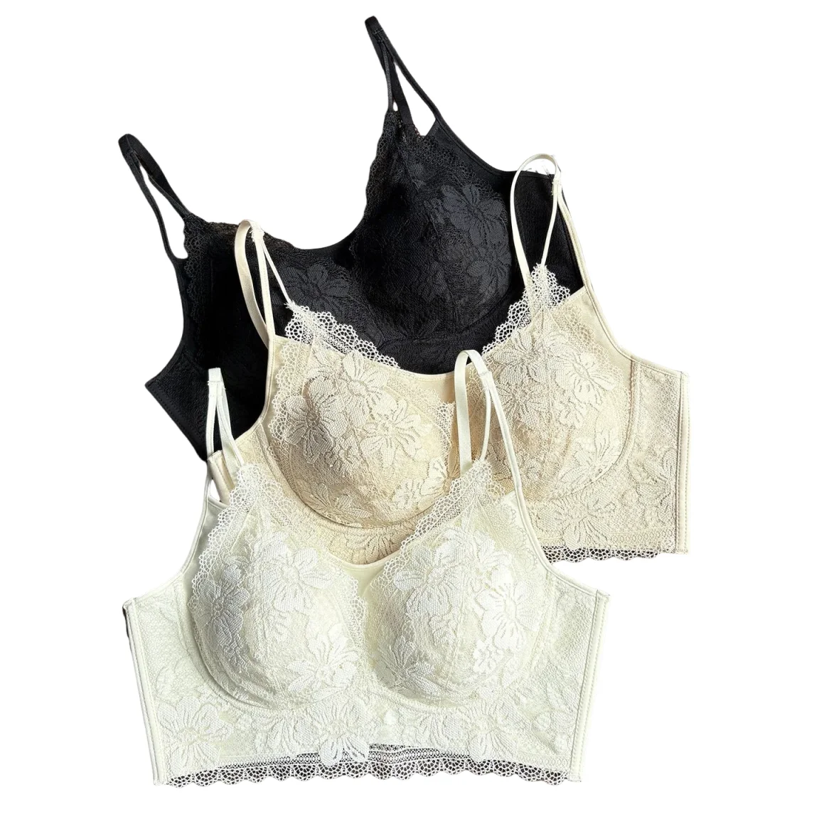 KUCLUT Lace Strapless Bra U-Back Push up 3D Cup Comfortable Nylon Underwear for Women Adjustable Band Pure Desire Style
KUCLUT Lace Strapless Bra U-Back Push up 3D Cup Comfortable Nylon Underwear for Women Adjustable Band Pure Desire Style
