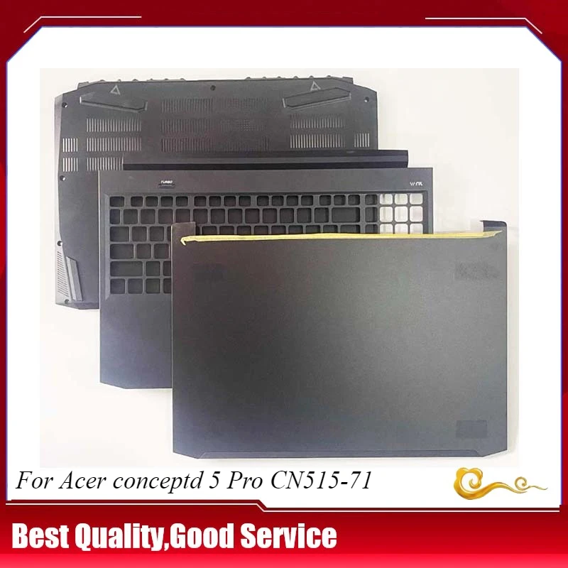 New/org For Acer ConceptD conceptd 5 Pro CN515-71 LCD back cover AM2TX000100 / palmrest upper cover /Bottom case,Black
New/org For Acer ConceptD conceptd 5 Pro CN515-71 LCD back cover AM2TX000100 / palmrest upper cover /Bottom case,Black