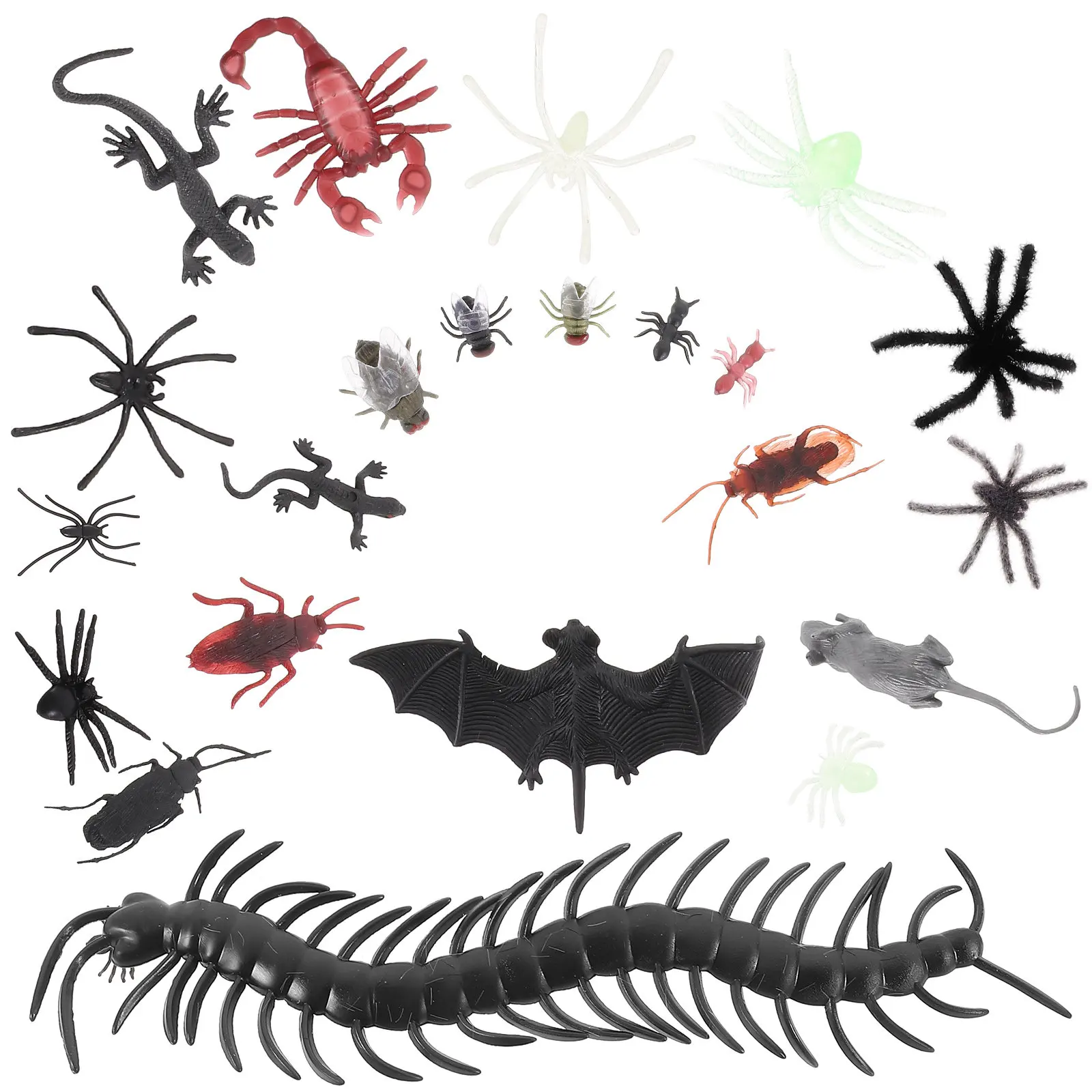 150 Pcs Artificial Insect Toys Simulate Model Figurine Halloween Small Realistic
150 Pcs Artificial Insect Toys Simulate Model Figurine Halloween Small Realistic