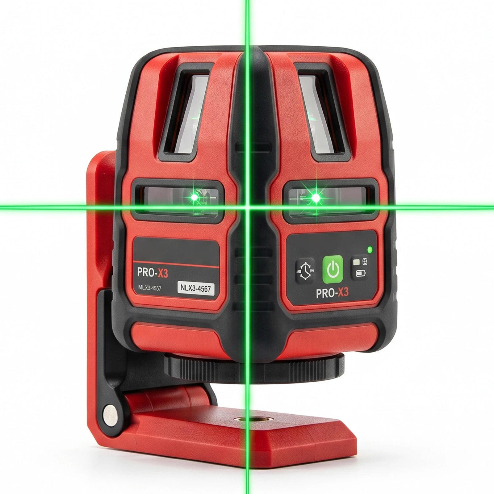 Laser Level with Tripod, Self Leveling Laser Level 4x360°, Green Line Laser 4D Laser Leveler Tool with 2Pcs Lithium Batteries fo
Laser Level with Tripod, Self Leveling Laser Level 4x360°, Green Line Laser 4D Laser Leveler Tool with 2Pcs Lithium Batteries fo