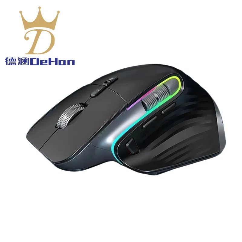 Bluetooth + 2,4G Беспроводная мышь RGB Игровая мышь для геймера 4000 точек на дюйм Перезаряжаемая компьютерная эргономичная мышь Slient
Bluetooth + 2,4G Беспроводная мышь RGB Игровая мышь для геймера 4000 точек на дюйм Перезаряжаемая компьютерная эргономичная мышь Slient