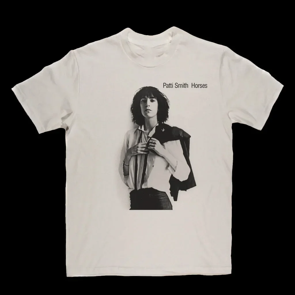 Patti Smith Horses T-Shirt For Men Women Tee Size S-5XL DP138 long or short sleeves
Patti Smith Horses T-Shirt For Men Women Tee Size S-5XL DP138 long or short sleeves