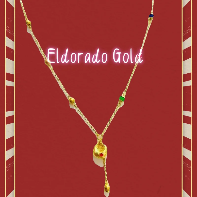 Wholesale 18K AU750 solid gold women's ethnic style small lucky bag necklace set - fashionable perfect wealth collarbone chainVa
Wholesale 18K AU750 solid gold women's ethnic style small lucky bag necklace set - fashionable perfect wealth collarbone chainVa