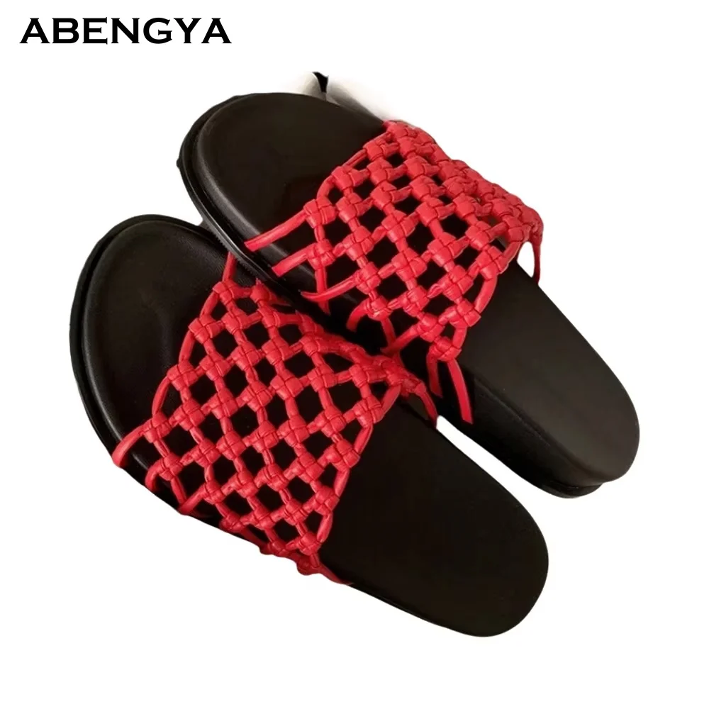 Designer New Air Mesh Leather Slipper Women Open Toe Mules Dress Flat Shoes Summer Casual Party Vacation Walking Shoes For Women
Designer New Air Mesh Leather Slipper Women Open Toe Mules Dress Flat Shoes Summer Casual Party Vacation Walking Shoes For Women