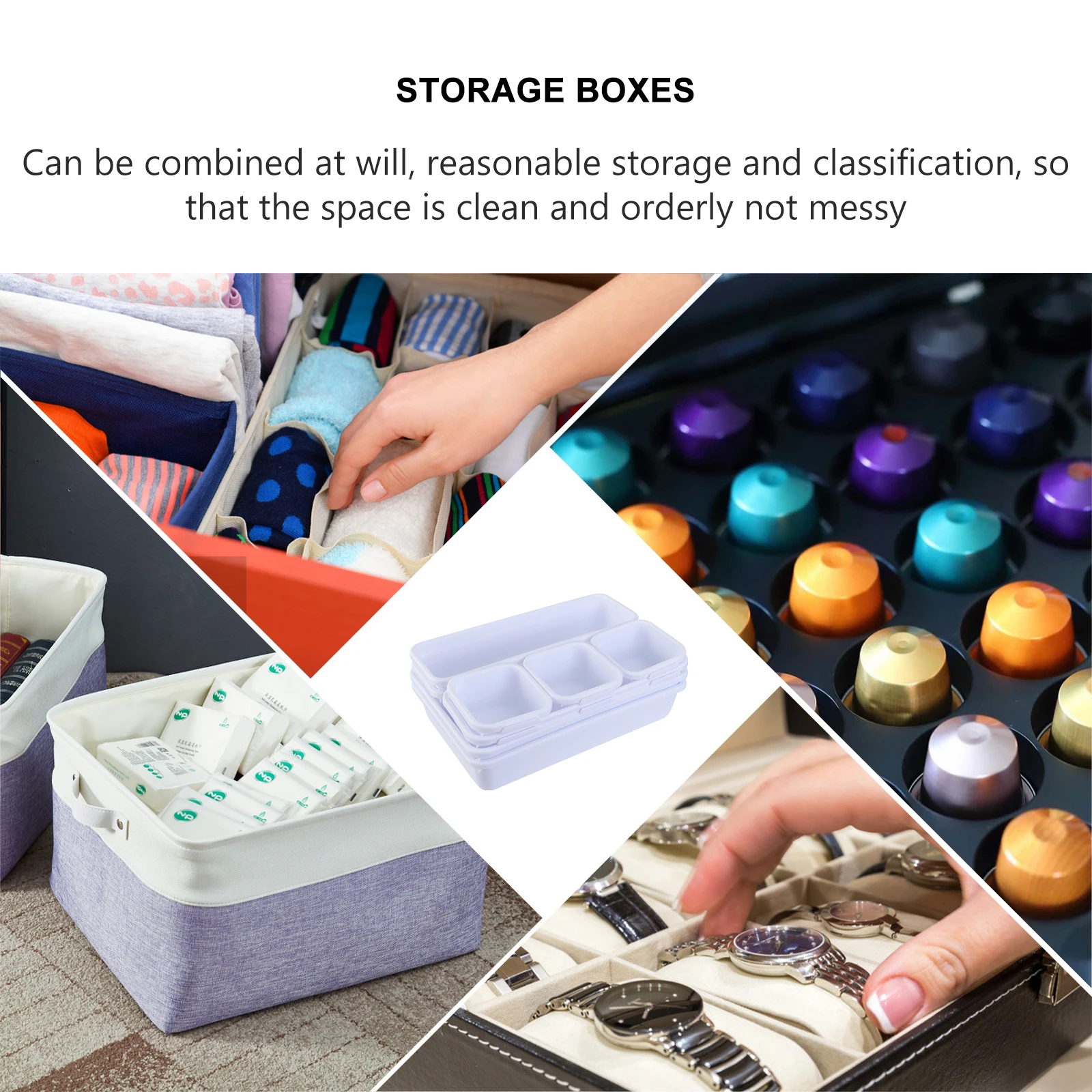 8Pcs Plastic Desktop Organizer Lasting Large Capacity Storage Basket for Small Items Gift for Friends
8Pcs Plastic Desktop Organizer Lasting Large Capacity Storage Basket for Small Items Gift for Friends