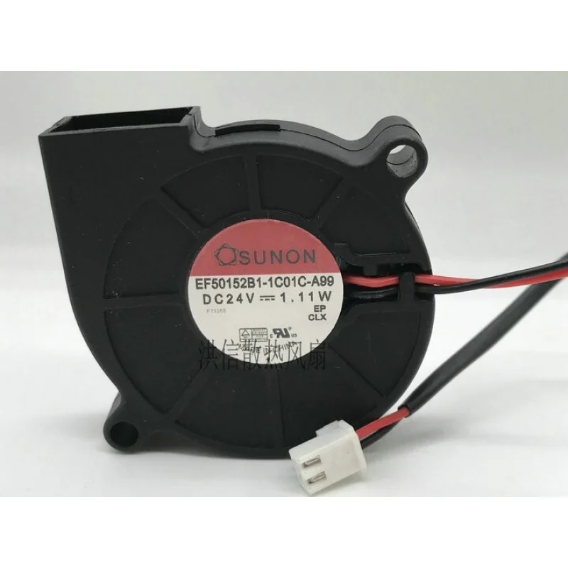 S+ SUNON 5cm EF50152B1-1C01C-A99 24V 1.11W 5015 Turbo Cooling Fan
S+ SUNON 5cm EF50152B1-1C01C-A99 24V 1.11W 5015 Turbo Cooling Fan