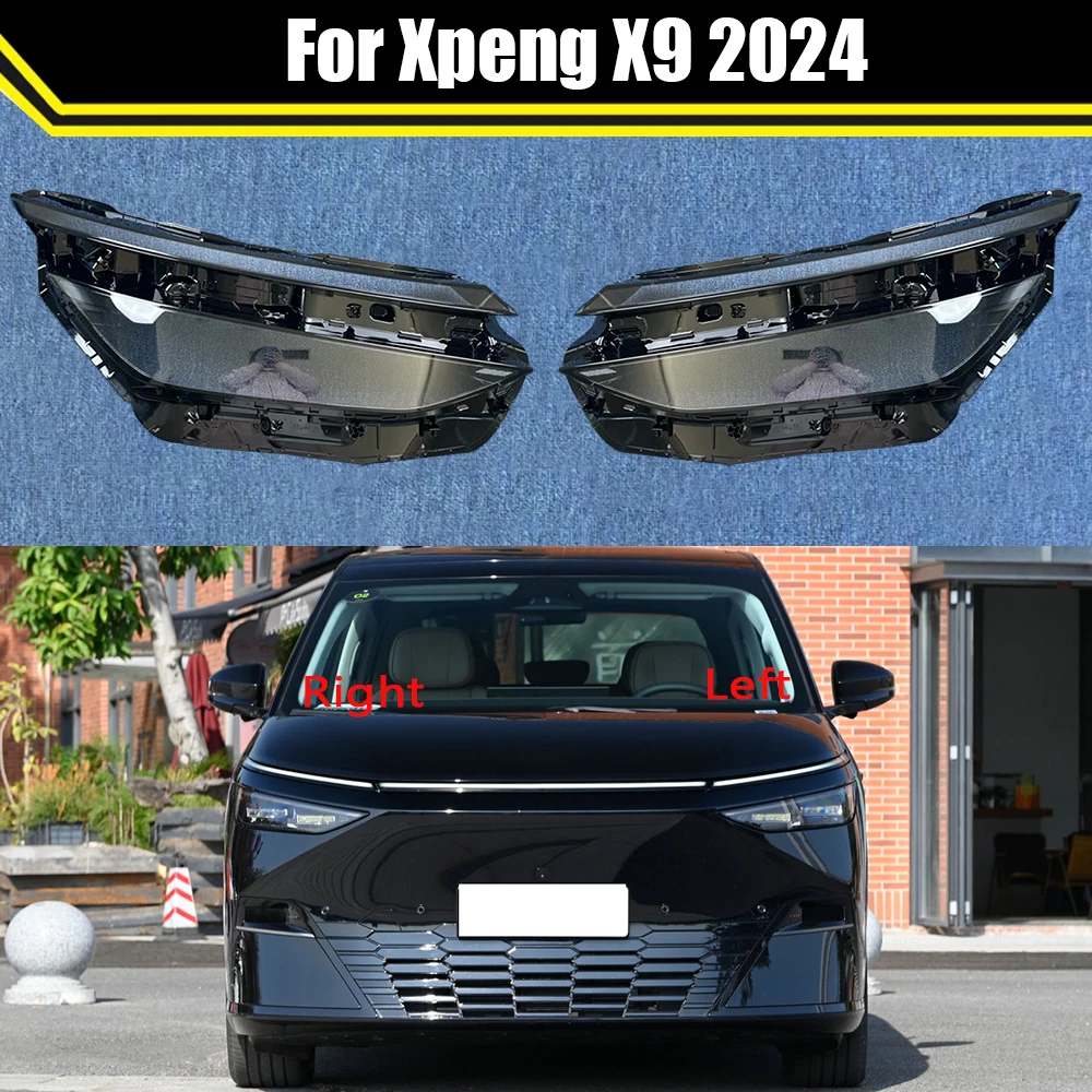 Car Front Headlamp Head Lamp Light Lampshade Lampcover Auto Clear Lens Shell For Xpeng X9 2024 Headlight Cover
Car Front Headlamp Head Lamp Light Lampshade Lampcover Auto Clear Lens Shell For Xpeng X9 2024 Headlight Cover