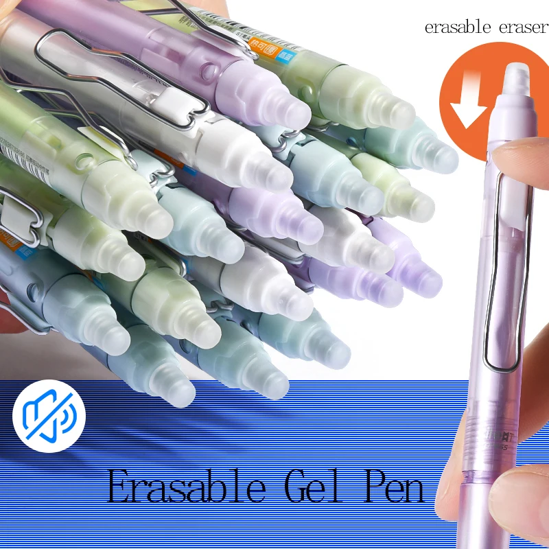 Стираемая гелевая ручка M&G, бесшумный дизайн, мягкая резиновая ручка, многоразовый картридж, кристально-синий цвет, идеально подходит для студентов и офисов U
Стираемая гелевая ручка M&G, бесшумный дизайн, мягкая резиновая ручка, многоразовый картридж, кристально-синий цвет, идеально подходит для студентов и офисов U