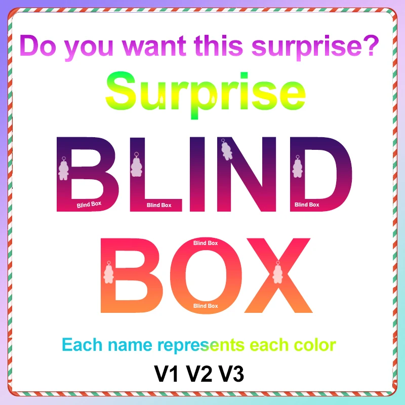 Rabu Accessories V3 V2 V1 Series Blind Box Teddy Vinyl Base Toy Animated Characters Mysterious Surprise Box Keychain Gifts
Rabu Accessories V3 V2 V1 Series Blind Box Teddy Vinyl Base Toy Animated Characters Mysterious Surprise Box Keychain Gifts