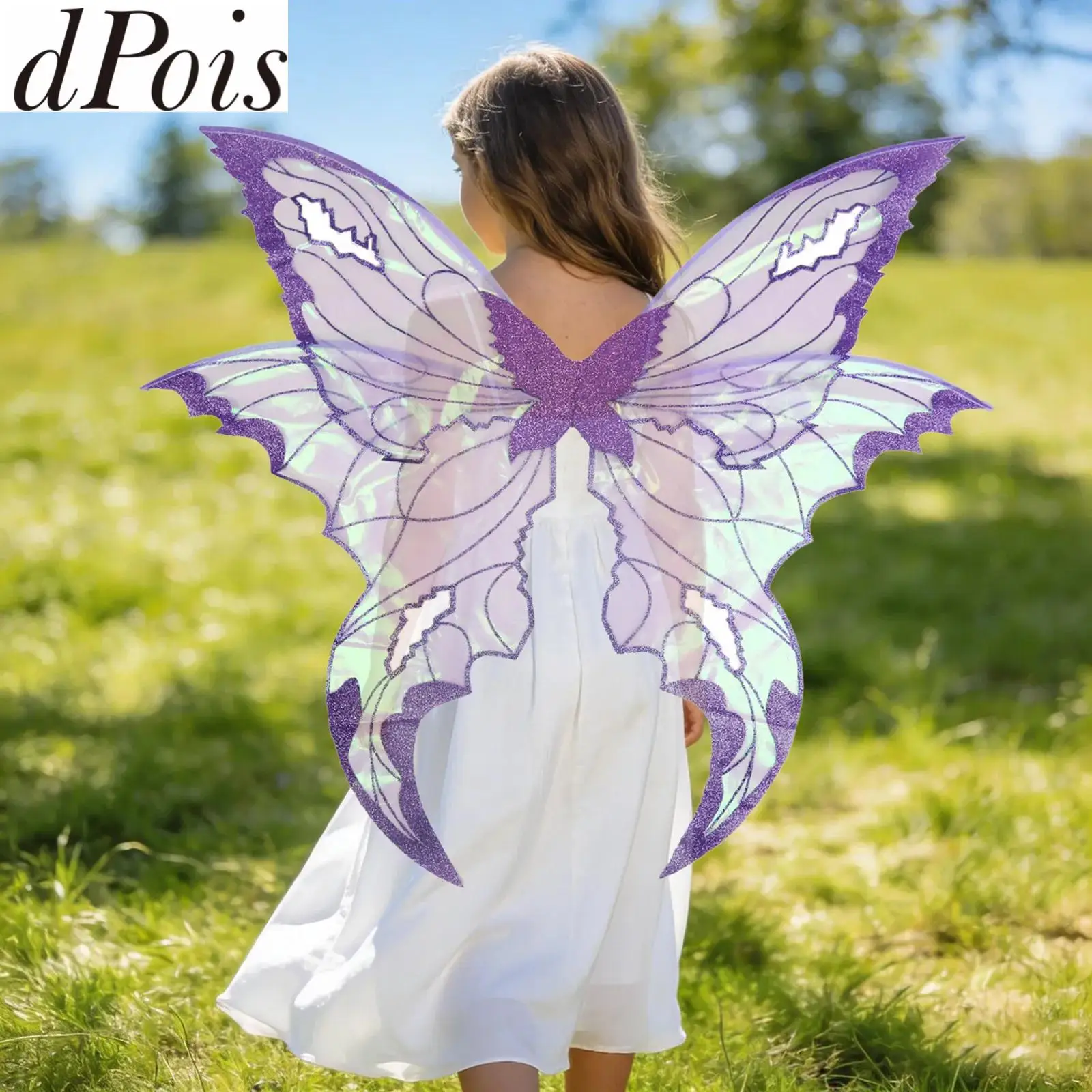 New Princess Angel Wing Fairy Wings Iridescence Organza Angel Wings Sparkling Cicada Wing Party Props Holiday DIY Photography
New Princess Angel Wing Fairy Wings Iridescence Organza Angel Wings Sparkling Cicada Wing Party Props Holiday DIY Photography