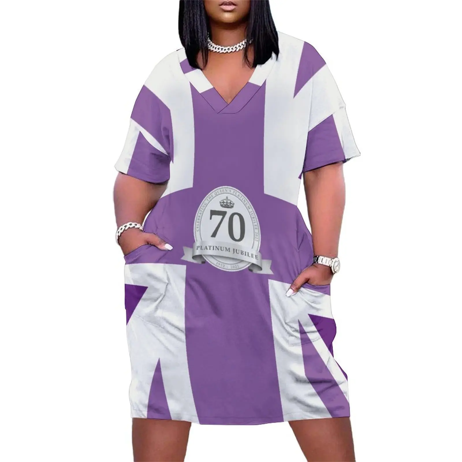 Platinum Jubilee Flag (Purple) Loose Pocket Dress party dresses woman womens clothing summer dress womens 2025 bandage dress
Platinum Jubilee Flag (Purple) Loose Pocket Dress party dresses woman womens clothing summer dress womens 2025 bandage dress